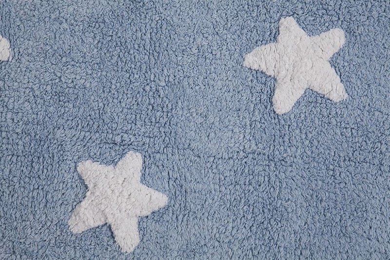 Lorena Canals Blue Stars White 120 x 160