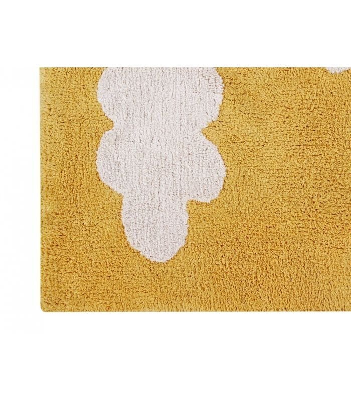 Lorena Canals Clouds Mustard 120 cm x 160 cm