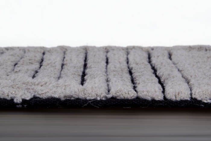 Lorena Canals Woolable Rug Black Chia L 170 x 240