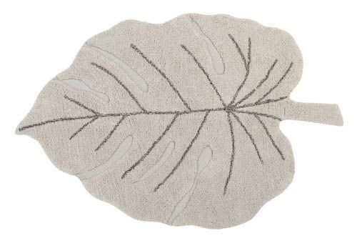 Lorena Canals Washable rug Monstera 120 x 180 - Natural