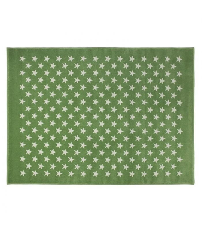 Lorena Canals Estrellitas Green Teppiche