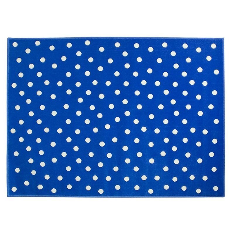 Lorena Canals Dots Deep Blue Teppiche 200 x 300 cm