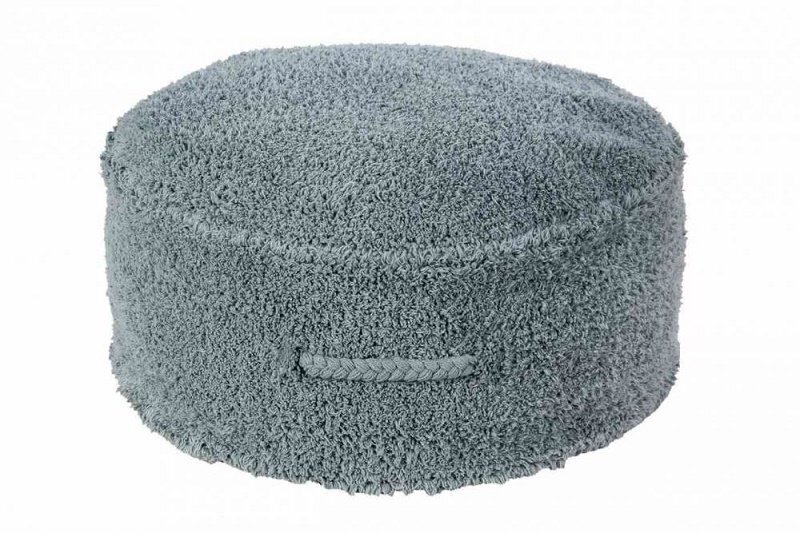 Lorena Canals Pouffe Chill 20 x Ø 50 cm - Vintage blue