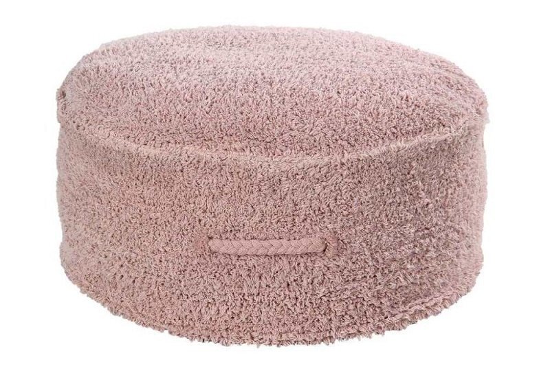 Lorena Canals Pouffe Chill 20 x Ø 50 cm - Vintage nude