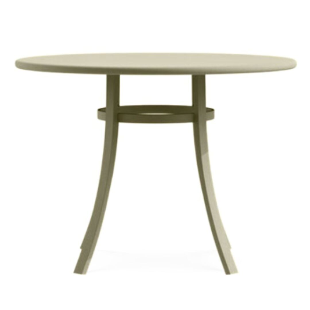 Ethimo Ethimo Elisir - Round Table 110 cm Lilienweiss, Ø: 110 cm 