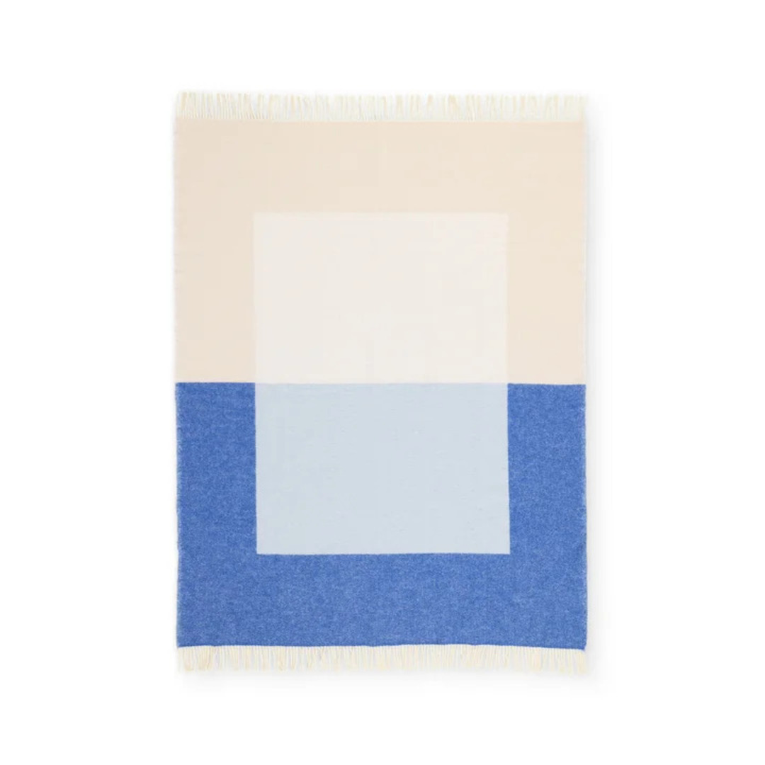 Northern Echo Throw Blau