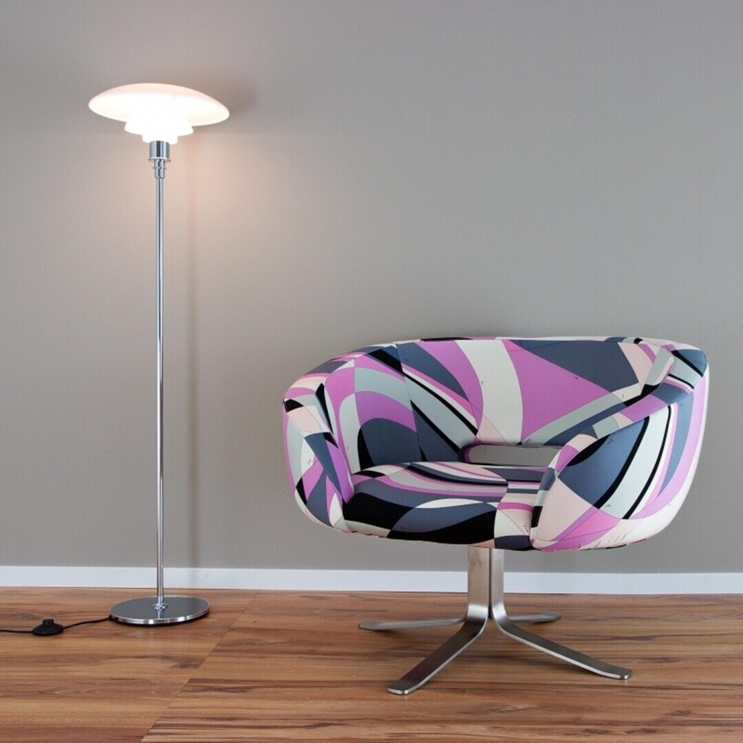 Cappellini Rive Droite Pucci L02 - Pink / Grau