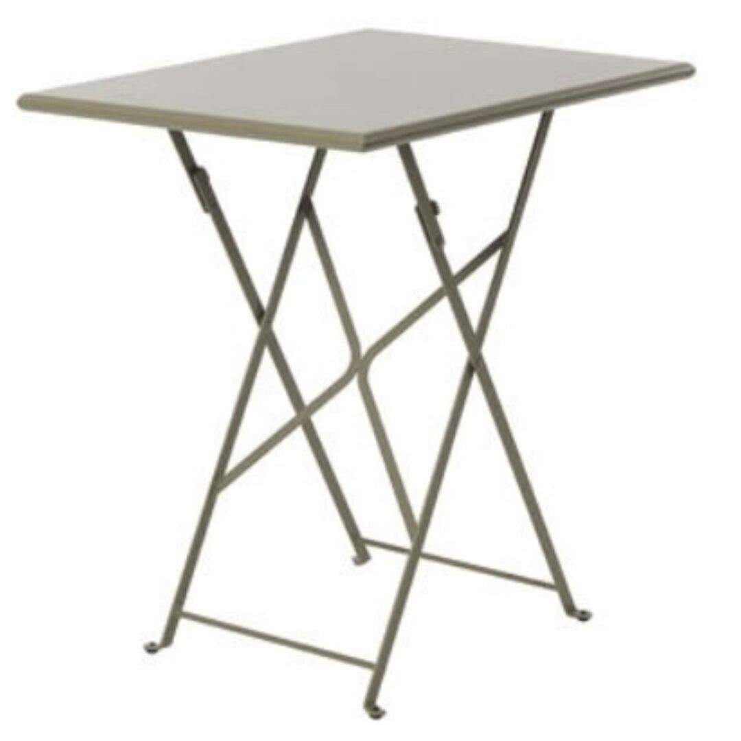 Ethimo Ethimo Flower Rectangular Table 55 x 70 cm Schlammgrau