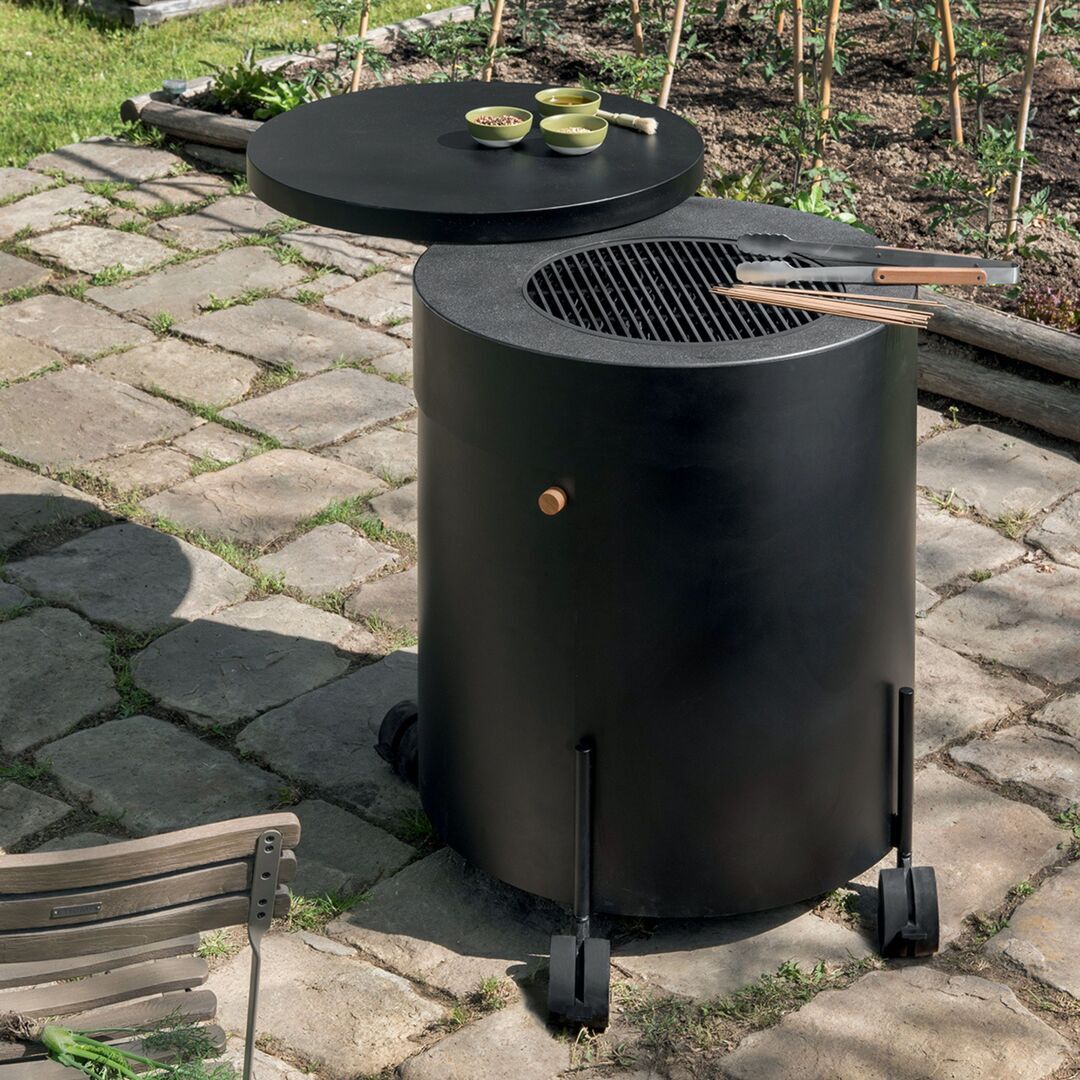 Ethimo Ethimo Phil Brazier grill module - Grill Modul Sepia Schwarz