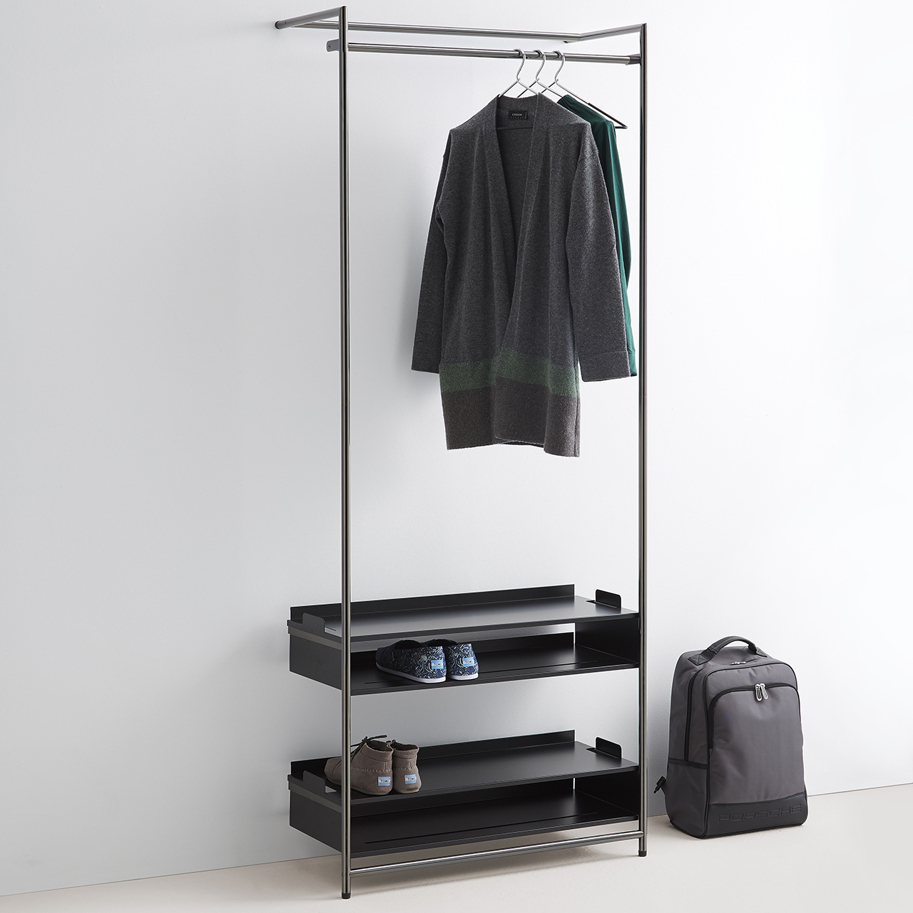 Garderobe Comba Chrom Mox