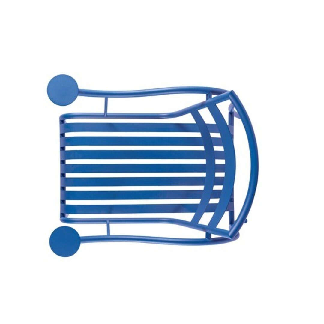 Cappellini Thinking Mans Chair Violett Blau RAL 5000