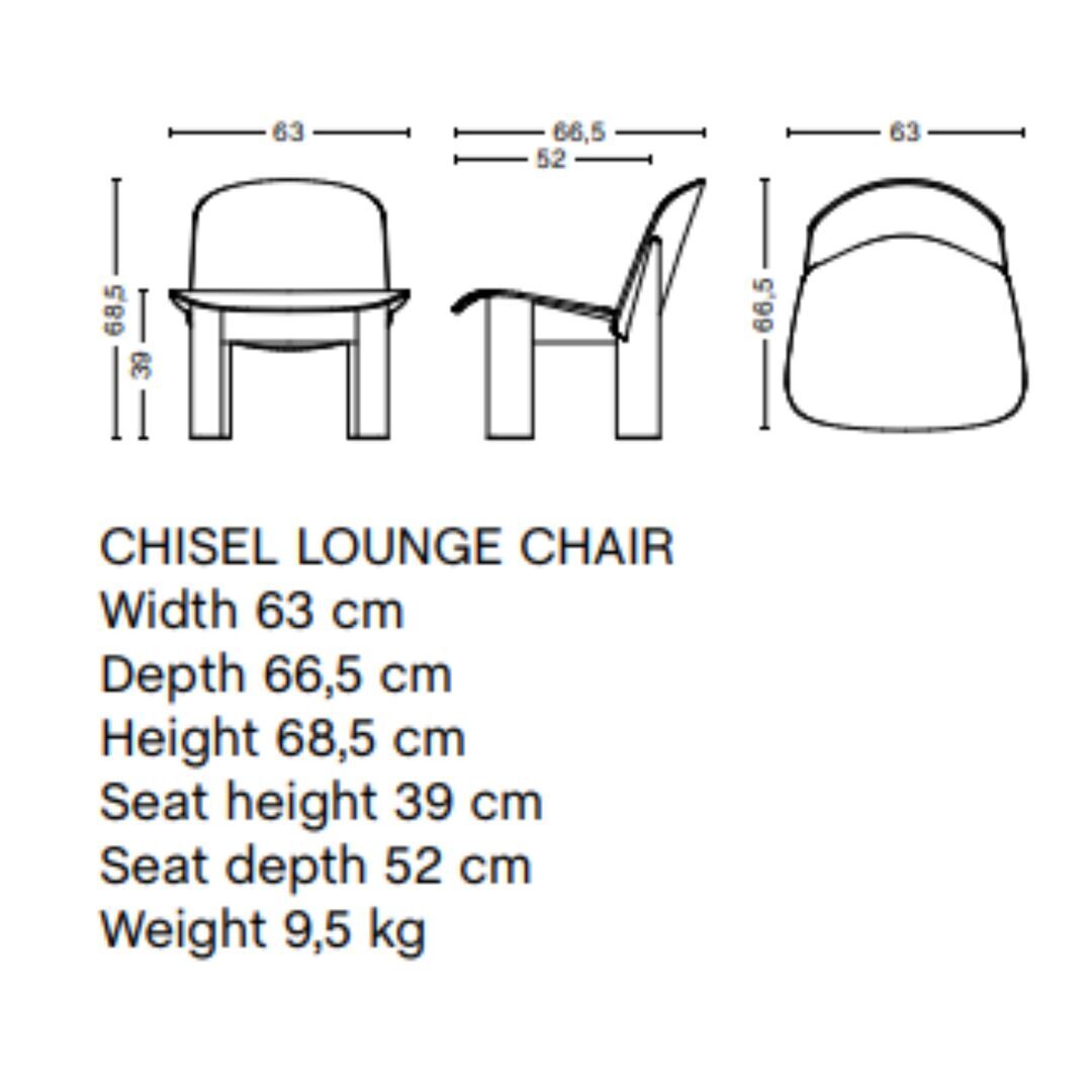 HAY Chisel Lounge Chair Front Upholstery