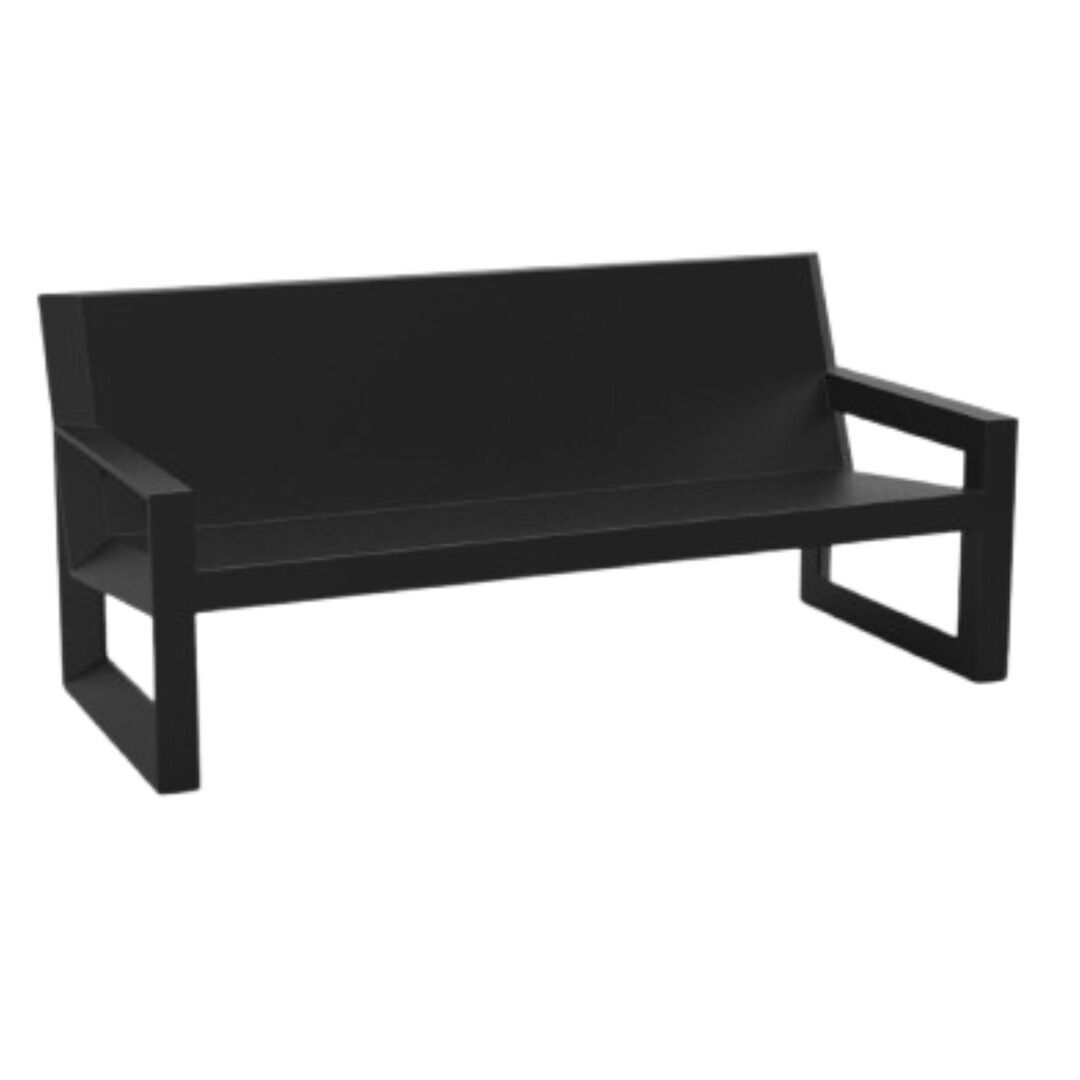 Vondom Vondom Frame - Sofa Black, Basic 
