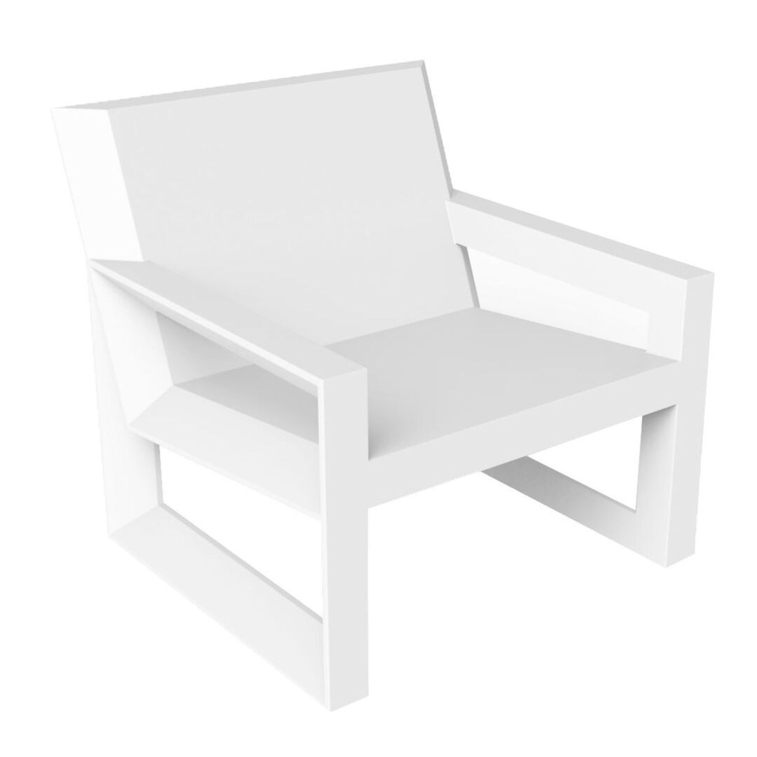 Vondom Vondom Frame -  Lounge Stuhl White, Basic 