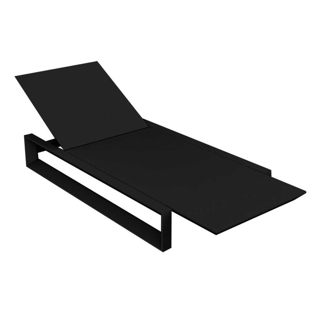 Vondom Vondom Frame - Sun Chaise Black, Basic 