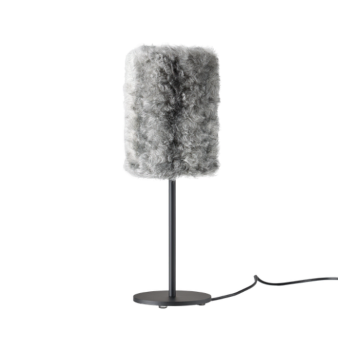 cuero Cuero Alpenglow Sheepskin Tischleuchte Grey Sheepskin