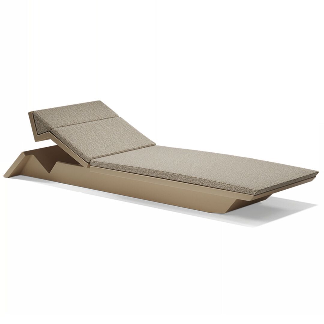 Vondom Vondom Rest - Sun Chaise Loung Tortora, Basic 