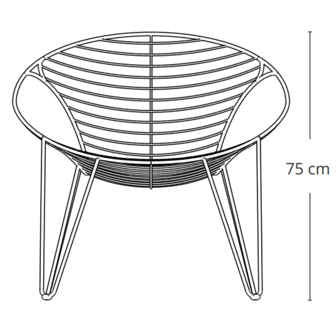 Joli Joli Wire Lounge-Sessel