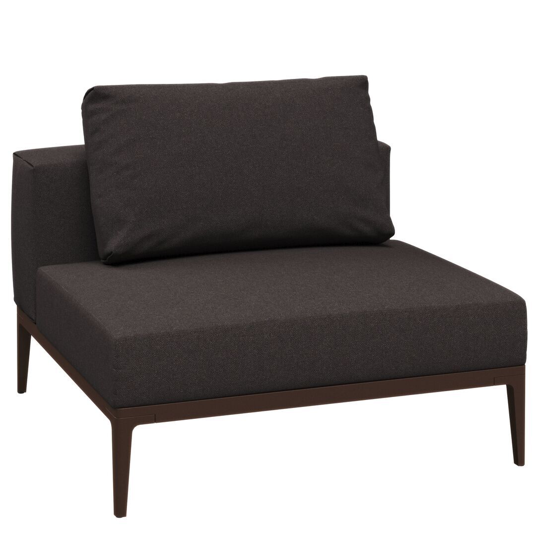 Gloster Gloster Grid Centre unit - Mittelelement Java, Ground Charcoal