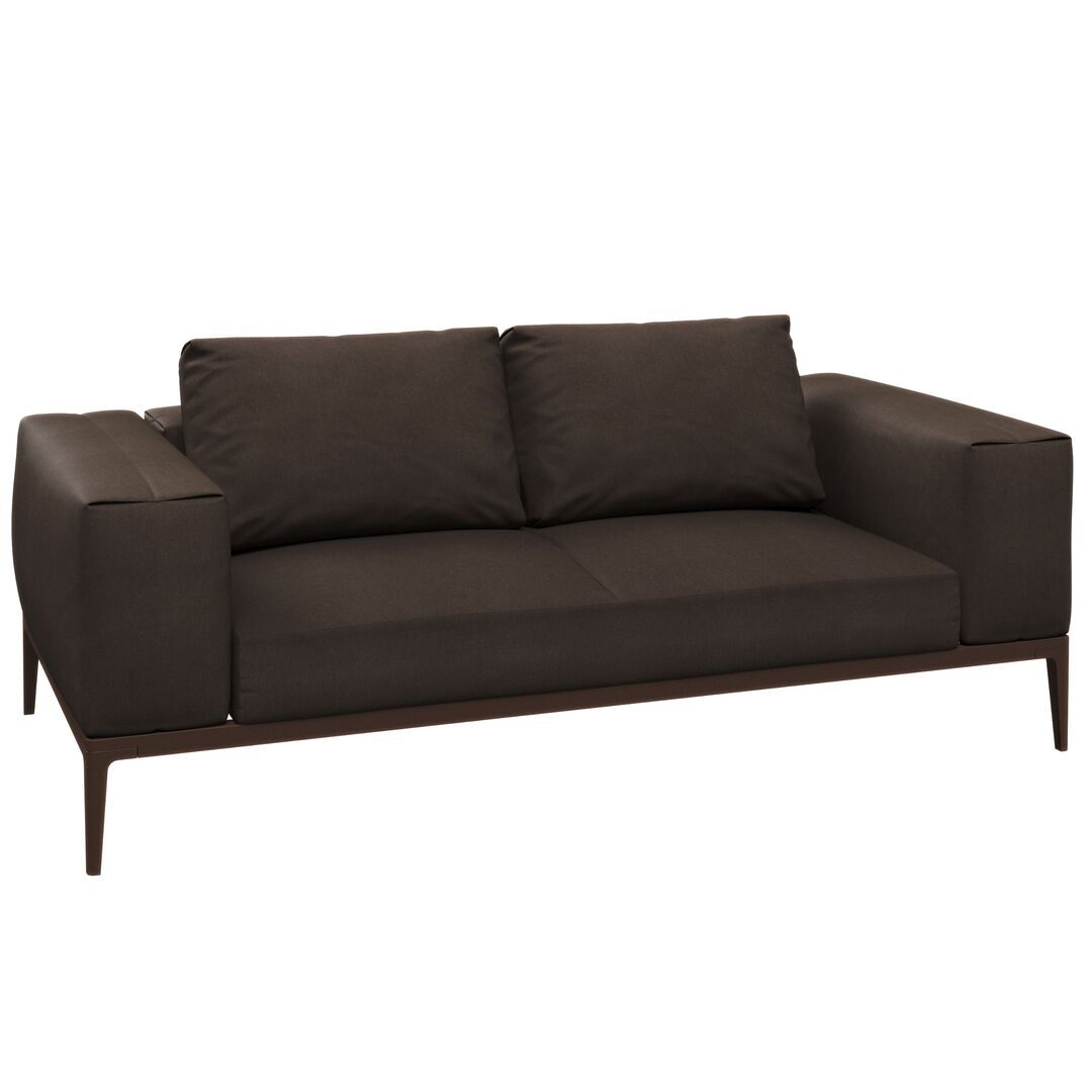 Gloster Gloster Grid Sofa Java, Heritage Sable
