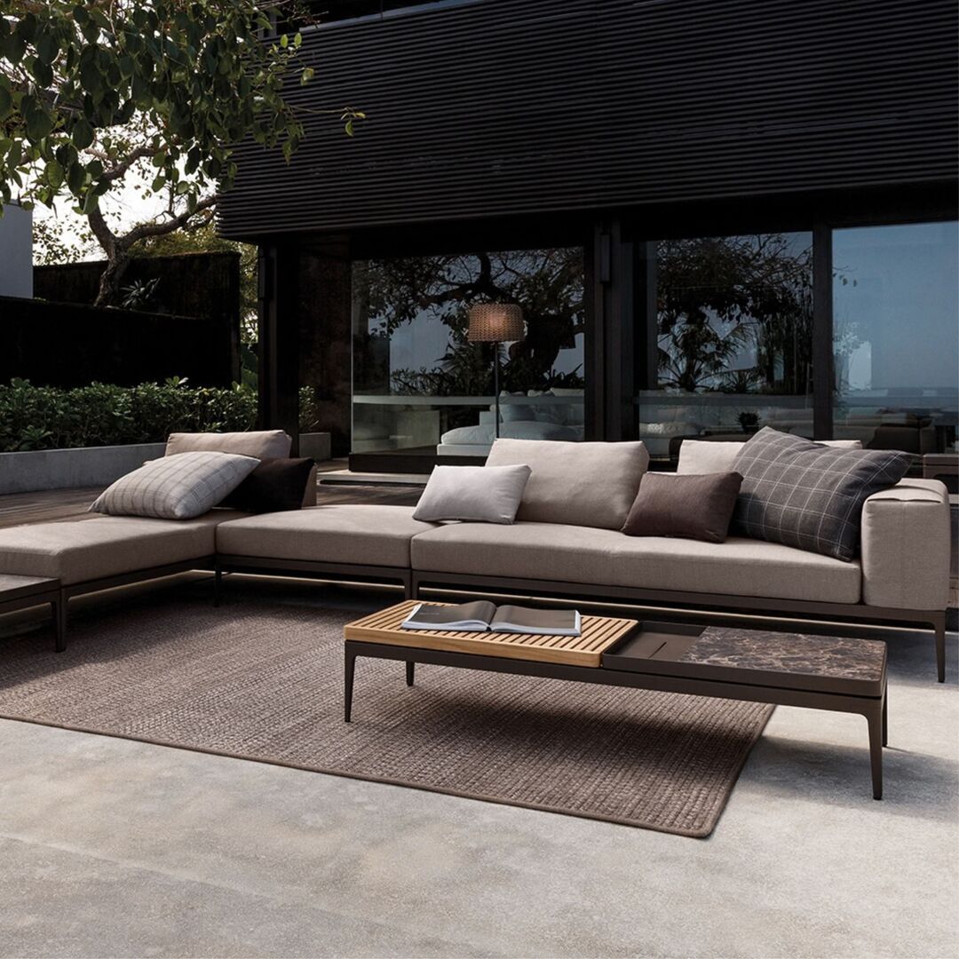 Gloster Grid Coffee Table - Outdoor Couchtisch