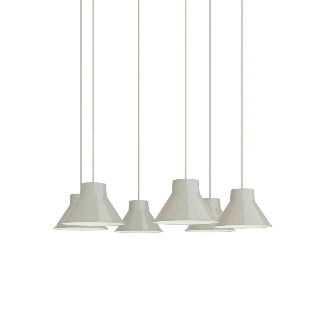 Muuto Muuto Top Pendant Cluster - Pendelleuchte Grey