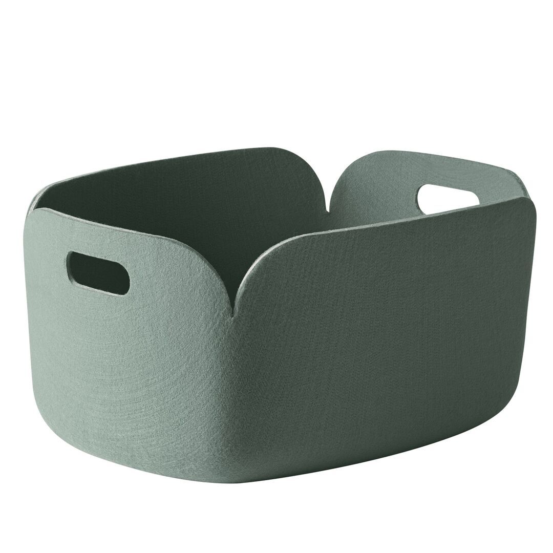 Muuto Muuto Restore Multikorb Staubiges Grün, Gross