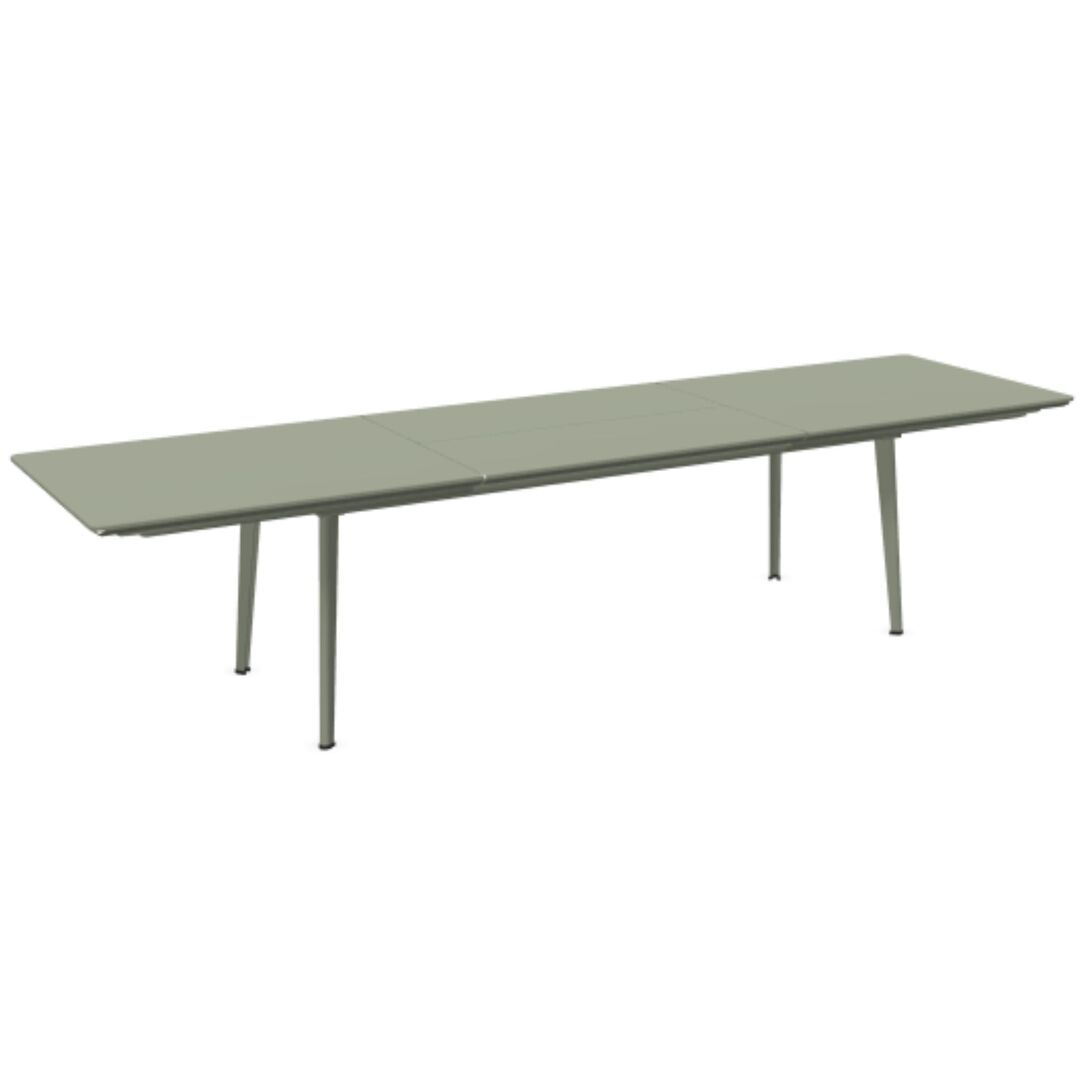 Emu Ausziehtisch Rechteckig Plus4 220+110x90 von Emu 37 Grau/Grün