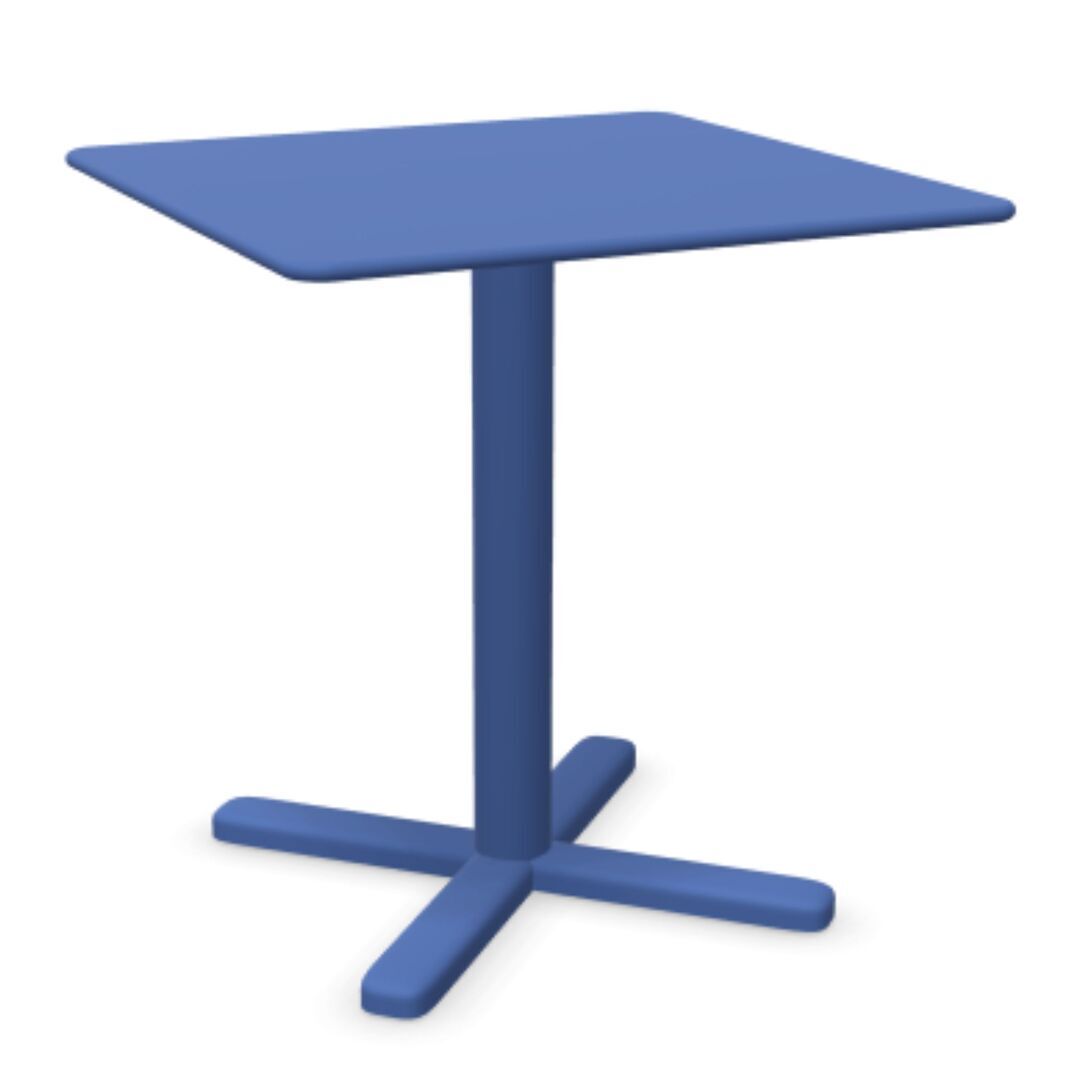 Emu Klappbarer Quadratischer Tisch Darwin 70x70 von Emu 16 Marineblau