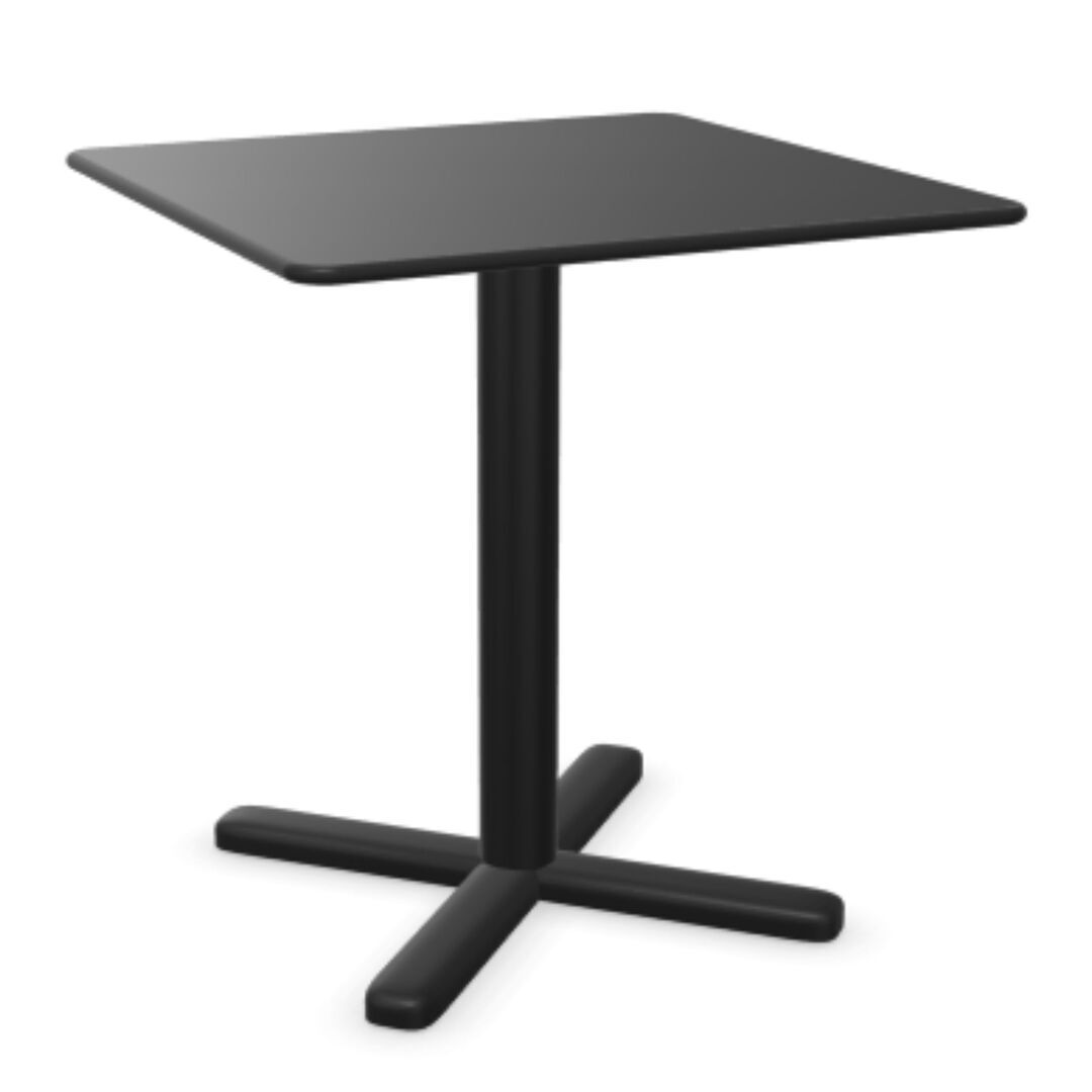 Emu Klappbarer Quadratischer Tisch Darwin 70x70 von Emu 24 Schwarz