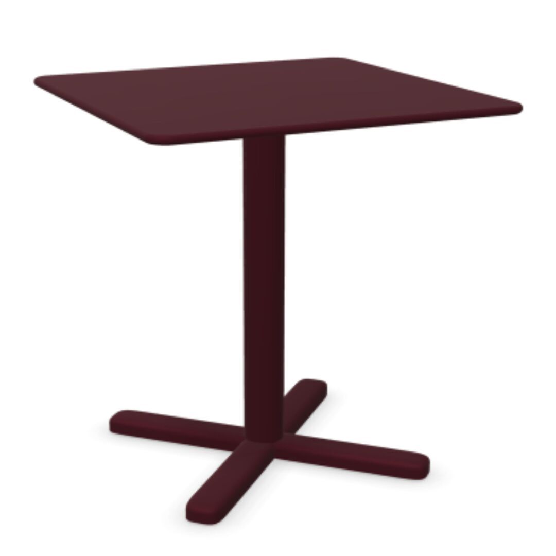 Emu Klappbarer Quadratischer Tisch Darwin 70x70 von Emu 46 Intensives Rot