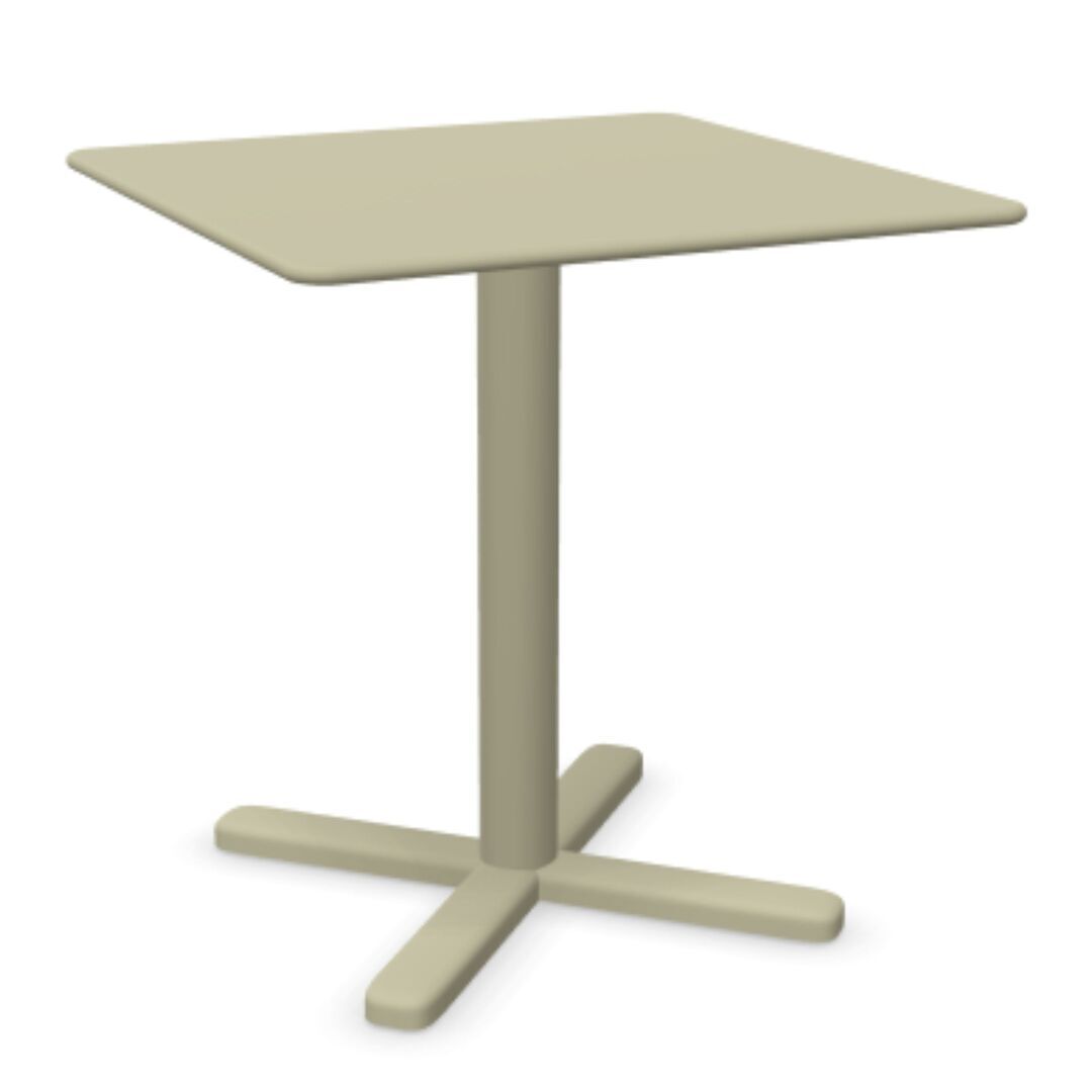 Emu Klappbarer Quadratischer Tisch Darwin 70x70 von Emu 71 Taupe