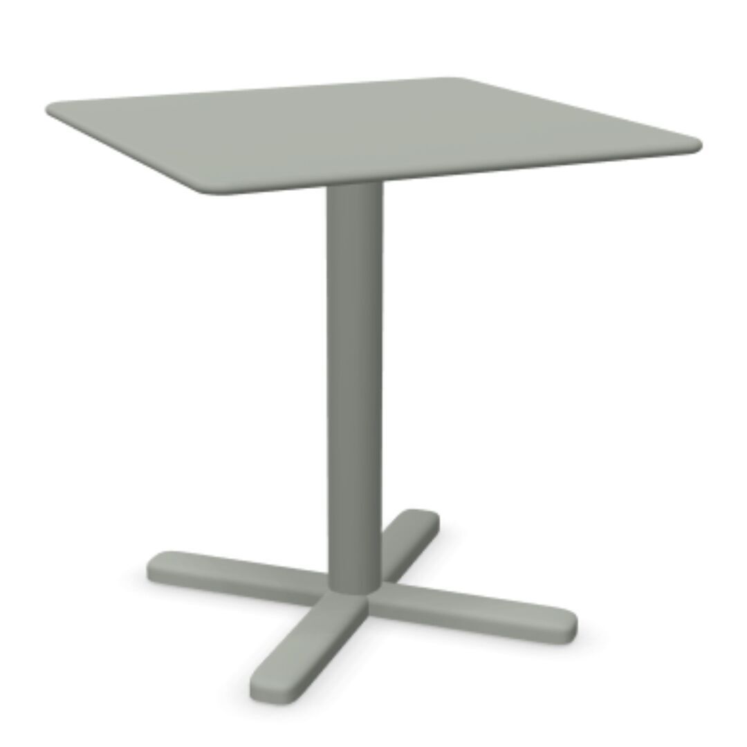 Emu Klappbarer Quadratischer Tisch Darwin 70x70 von Emu 73 Zement