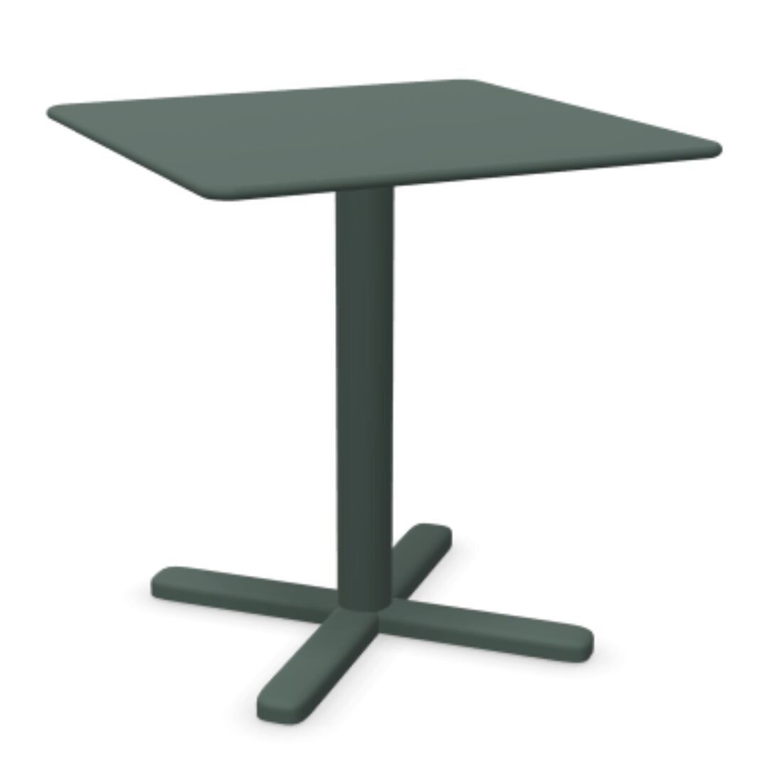 Emu Klappbarer Quadratischer Tisch Darwin 70x70 von Emu 75 Dunkelgrün