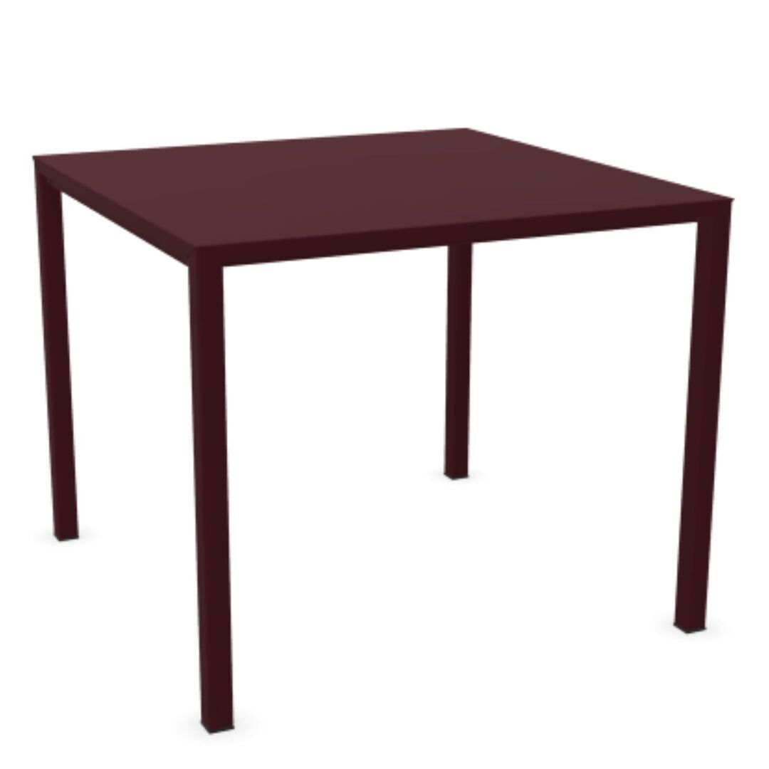 Emu Tisch Stapelbar Urban 90x90 von Emu 46 Intensives Rot