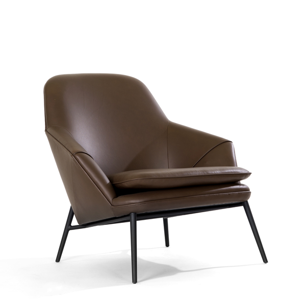 Sessel Hug in Leder