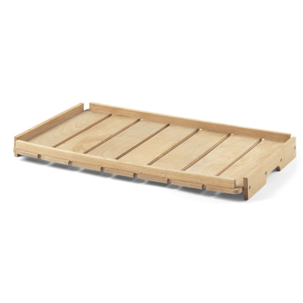 Plateau de service en teck