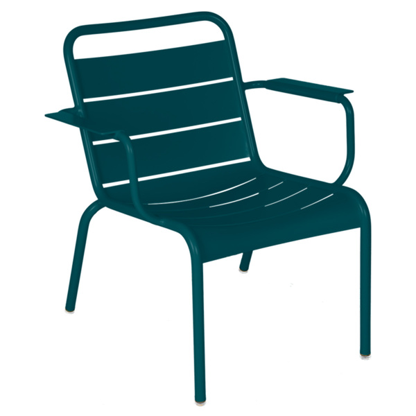 Warehouse sale: Luxembourg lounge chair in Acapulco blue