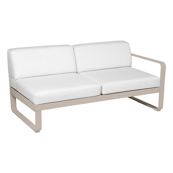 Bellevie Rechtes 2-Sitzer Modul Outdoor Sofa