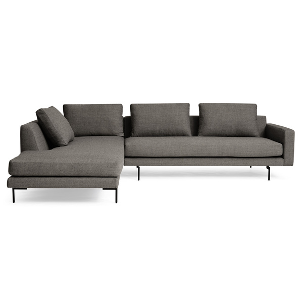 Sofa Edge mit Chaiselongue links