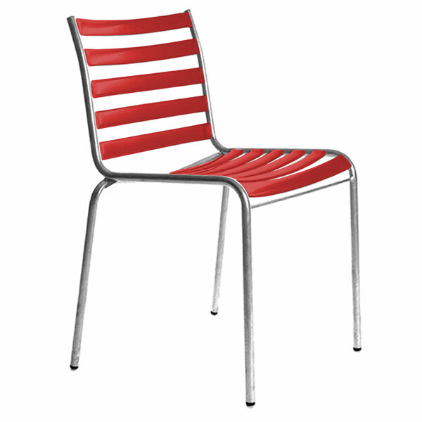 Modèle 14 - Lot de 2 chaises de jardin sans accoudoirs