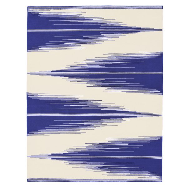 Cape à motif Kelim en tapis Ikat