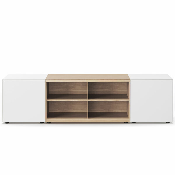Buffet EditQ avec module d'étagères larges