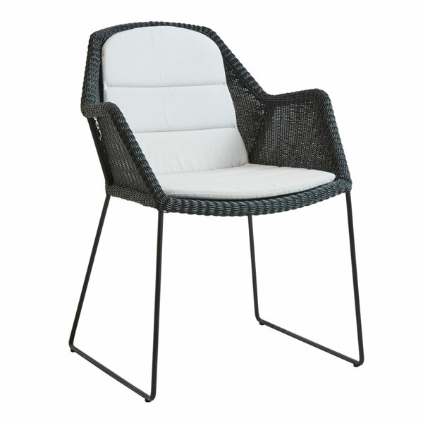 Lot de 2 - Chaise en osier Breeze pour l'extérieur