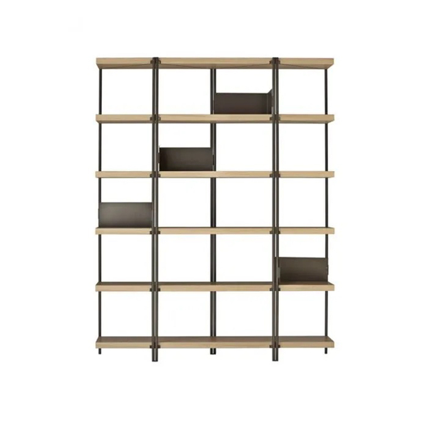Etagère ZigZag avec placage bois