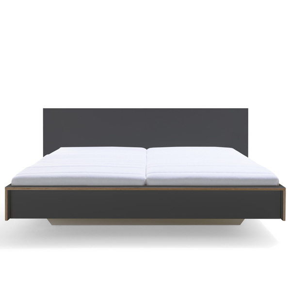 Flai Doppelbett mit breitem Kopfteil