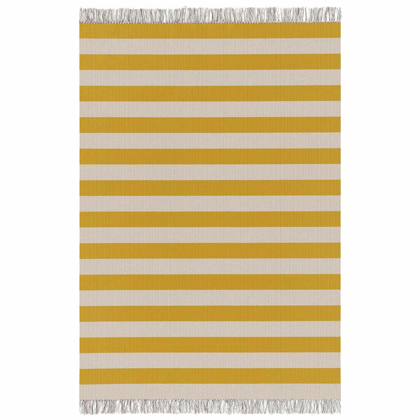 Tapis d'intérieur et d'extérieur à grosses rayures