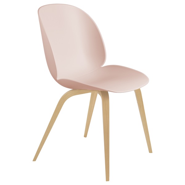 Chaise de salle à manger Beetle avec structure en bois