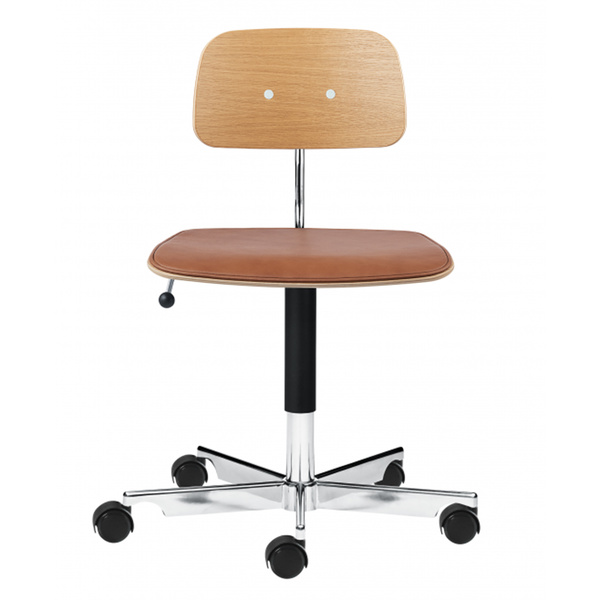 Fauteuil pivotant Kevi 2533 avec assise garnie