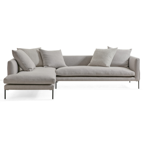 Canapé Blade avec chaise longue à gauche